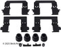 Beck/Arnley Disc Brake Hardware Kit P/N:084-1775