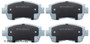Disc Brake Pad Set fits 1992-2003 Toyota Celica Sienna Camry  BECK/ARNLEY