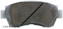Disc Brake Pad Set fits 1992-2003 Toyota Celica Sienna Camry  BECK/ARNLEY