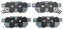 Beck/Arnley Disc Brake Pad Set P/N:085-1431