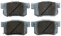 Disc Brake Pad Set fits 1996-1999 Isuzu Oasis  BECK/ARNLEY
