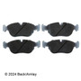 Beck/Arnley Disc Brake Pad Set P/N:085-1511
