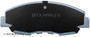Beck/Arnley Disc Brake Pad Set P/N:085-1530