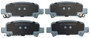 Disc Brake Pad Set fits 1998-2009 Subaru Legacy Forester Impreza  BECK/ARNLEY