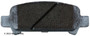Disc Brake Pad Set fits 1998-2009 Subaru Legacy Forester Impreza  BECK/ARNLEY