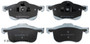 Disc Brake Pad Set fits 1999-2009 Volvo S60 S80 V70  BECK/ARNLEY