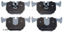 Disc Brake Pad Set fits 2003-2005 Land Rover Range Rover  BECK/ARNLEY