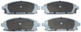 Disc Brake Pad Set fits 2003-2006 Acura MDX  BECK/ARNLEY