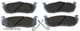 Beck/Arnley Disc Brake Pad Set P/N:085-1731