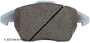 Beck/Arnley Disc Brake Pad Set P/N:085-1763