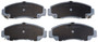 Disc Brake Pad Set fits 2003-2011 Honda Civic Accord  BECK/ARNLEY
