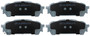 Disc Brake Pad Set fits 2004-2008 Subaru Forester Impreza  BECK/ARNLEY