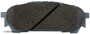 Disc Brake Pad Set fits 2004-2008 Subaru Forester Impreza  BECK/ARNLEY