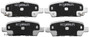Beck/Arnley Disc Brake Pad Set P/N:085-1832