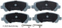 Disc Brake Pad Set fits 2008-2014 Toyota Highlander  BECK/ARNLEY