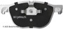 Beck/Arnley Disc Brake Pad Set P/N:085-1895