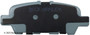 Beck/Arnley Disc Brake Pad Set P/N:085-1916