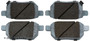 Beck/Arnley Disc Brake Pad Set P/N:085-1936