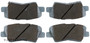 Disc Brake Pad Set fits 2012-2017 Kia Rio Optima  BECK/ARNLEY