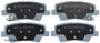 Beck/Arnley Disc Brake Pad Set 085-1956 - view 2