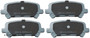 Disc Brake Pad Set fits 2012-2015 Honda Pilot  BECK/ARNLEY