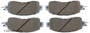 Beck/Arnley Disc Brake Pad Set P/N:085-1961