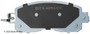 Beck/Arnley Disc Brake Pad Set P/N:085-1961
