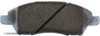 Beck/Arnley Disc Brake Pad Set P/N:085-1962