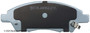 Beck/Arnley Disc Brake Pad Set P/N:085-1962