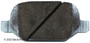 Beck/Arnley Disc Brake Pad Set P/N:085-1977