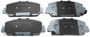 Disc Brake Pad Set fits 2017-2019 Honda Civic  BECK/ARNLEY