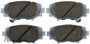 Beck/Arnley Disc Brake Pad Set P/N:085-1982