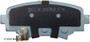 Beck/Arnley Disc Brake Pad Set P/N:085-1982