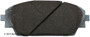 Beck/Arnley Disc Brake Pad Set P/N:085-1983