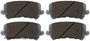 Disc Brake Pad Set fits 2016-2019 Honda Pilot Ridgeline Passport  BECK/ARNLEY