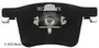 Beck/Arnley Disc Brake Pad Set P/N:085-2010