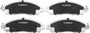 Beck/Arnley Disc Brake Pad Set P/N:085-2117