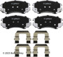Disc Brake Pad and Hardware Kit fits 2003-2013 Kia Optima Sportage Soul  BECK/AR