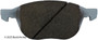 Beck/Arnley Disc Brake Pad Set P/N:085-6752