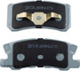 Beck/Arnley Disc Brake Pad Set 085-6847 - view 4
