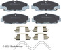 Beck/Arnley Disc Brake Pad Set P/N:085-6946