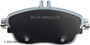 Beck/Arnley Disc Brake Pad Set P/N:085-7032