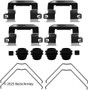 Beck/Arnley Disc Brake Pad Set P/N:085-7061