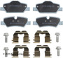 Beck/Arnley Disc Brake Pad Set P/N:085-7068