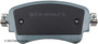 Beck/Arnley Disc Brake Pad Set P/N:085-7104