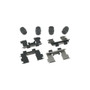 Disc Brake Hardware Kit fits 2003-2009 Kia Sorento  CARLSON QUALITY BRAKE PARTS