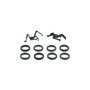 Carlson Disc Brake Hardware Kit P/N:H5544