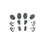 Carlson Disc Brake Hardware Kit P/N:H5780Q