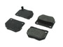 Centric Parts Disc Brake Pad Set P/N:104.04611