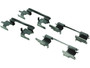 Centric Parts Disc Brake Pad Set P/N:104.09741